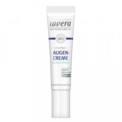 LAVERA Neutral Augencreme, 15 ml, Лавера Крем для кожи вокруг глаз без отдушек для сверхчувствительной кожи, 15 мл