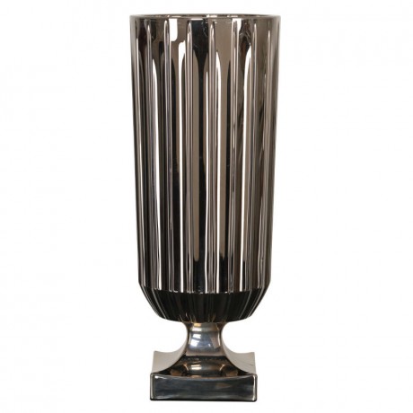 Nachtmann Nachtmann Minerva Platin Vase auf Fuss - Limited Edition h: 403 mm Платиновая ваза Nachtmann Minerva на ножке - ограниченная серия, высота: 403 мм