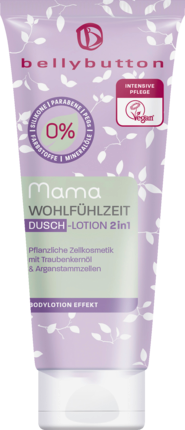 bellybutton Dusch-Лосьон Mama 2 in 1 Wohlfühlzeit, 200 мл