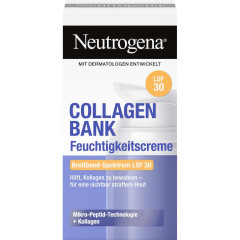 Neutrogena Collagen Bank Feuchtigkeitscreme LSF 30, 50 ml, Neutrogena Collagen Bank Дневной увлажняющий крем с пептидной технологией и SPF 30, 50 мл
