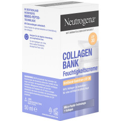 Neutrogena Collagen Bank Feuchtigkeitscreme LSF 30, 50 ml, Neutrogena Collagen Bank Дневной увлажняющий крем с пептидной технологией и SPF 30, 50 мл