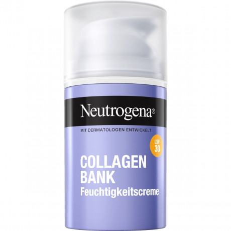 Neutrogena Collagen Bank Feuchtigkeitscreme LSF 30, 50 ml, Neutrogena Collagen Bank Дневной увлажняющий крем с пептидной технологией и SPF 30, 50 мл