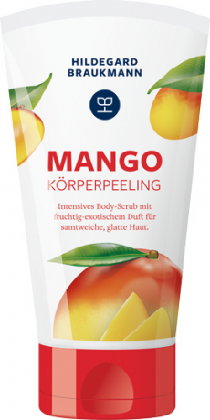 Hildegard Braukmann LIMITIERTE EDITIONEN Mango Koerperpeeling, 150 ml, Hildegard Braukmann пилинг для тела с манго, для всех типов кожи, для женщин и мужчин, 150 мл
