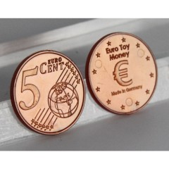 Wissner aktiv lernen 5 Euro-Cent (100 Stuck) 5 евроцентов (100 штук)