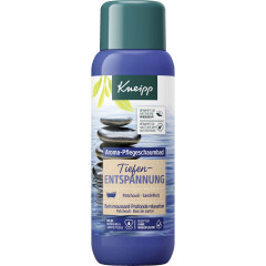 Kneipp Aroma-Pflegeschaumbad Tiefenentspannung, 400 ml, Kneipp ароматная пена для ванны «Глубокое расслабление» с пачули и сандалом, 400 мл