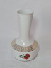 Ваза винтажная Winterling Kirchenlamitz Bavaria с красной гвоздикой и золотистым декором, фарфор, 22.5 см, Германия, 1960-70гг.