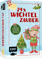 EMF 24 x Wichtelzauber 2026, детский адвент-календарь с 24 карточками, посланиями и семейными заданиями