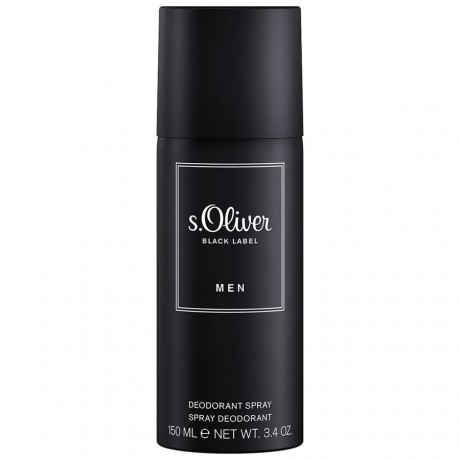 s.Oliver  Deodorant Spray Дезодорант спрей Black Lab (Лаб)el, 150 мл