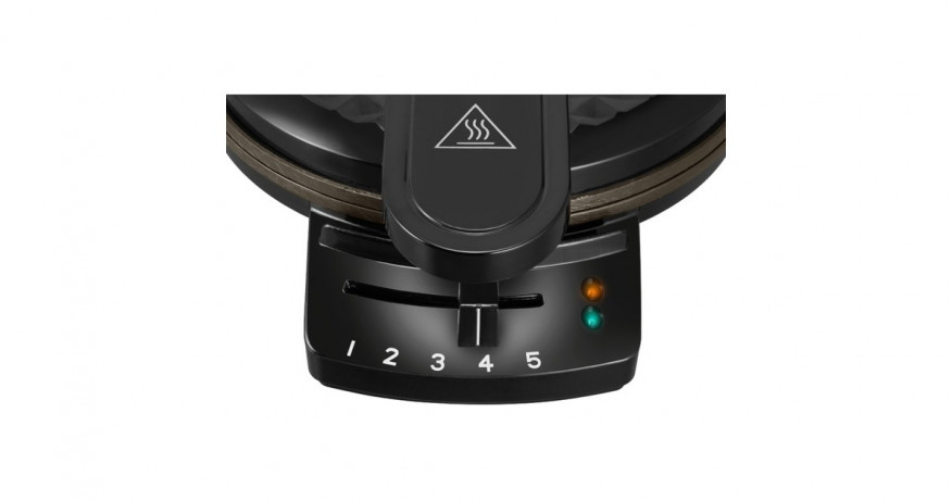 Unold Unold Waffelautomat Diamant, Waffeleisen schwarz, 1.200 Watt schwarz Вафельница Unold Диамант, вафельница черная, 1200 Вт