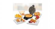 Unold Unold Waffelautomat Diamant, Waffeleisen schwarz, 1.200 Watt schwarz Вафельница Unold Диамант, вафельница черная, 1200 Вт