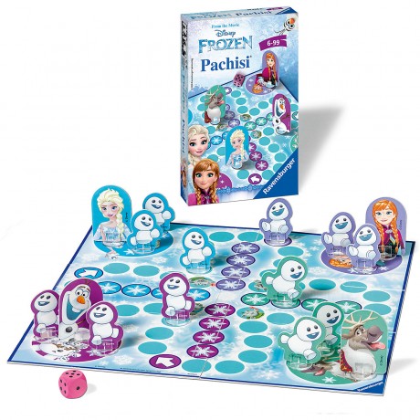 Ravensburger Disney Frozen Pachisi Mitbringspiel Disney Frozen Pachisi Игра «Принеси с собой»