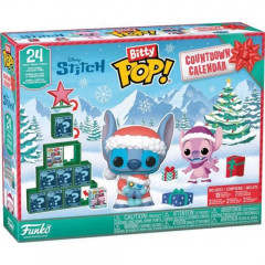Funko Disney Stitch Bitty POP! Adventskalender 2026, Funko Disney Stitch Адвент-календарь 2026 с мини-фигурками Bitty POP!, витриной и аксессуарами, 24 сюрприза, от 4 лет