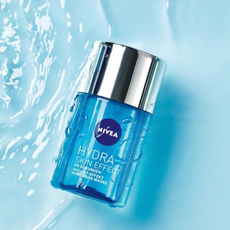 Nivea Hydra Skin Effect 20 Sek Sofort Effekt Hyaluron Maske  Hydra Skin Effect 20-секундная гиалуроновая маска мгновенного действия