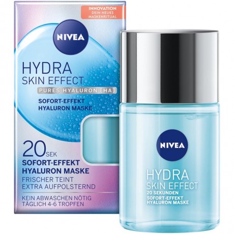 Nivea Hydra Skin Effect 20 Sek Sofort Effekt Hyaluron Maske  Hydra Skin Effect 20-секундная гиалуроновая маска мгновенного действия
