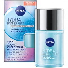Nivea Hydra Skin Effect 20 Sek Sofort Effekt Hyaluron Maske  Hydra Skin Effect 20-секундная гиалуроновая маска мгновенного действия