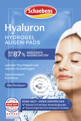 Schaebens Hyaluron Hydrogel Augen-Pads 2 St., Гидрогелевые патчи для области глаз с гиалуроновой кислотой, 2 шт.