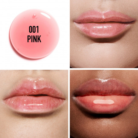 DIOR Das Dior-Set fur naturlichen Glow Lippenol, Blush und Nagelcreme  Набор Dior: масло для губ с естественным сиянием, румяна и крем для ногтей.