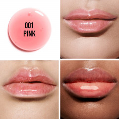 DIOR Das Dior-Set fur naturlichen Glow Lippenol, Blush und Nagelcreme  Набор Dior: масло для губ с естественным сиянием, румяна и крем для ногтей.