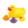bieco Badeenten Set 4 Stuck Quietscheenten Familie Badewannenspielzeug Baby Bade Ente Badespielzeug Набор резиновых уточек