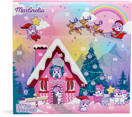 Martinelia Advent Calendar 2026 Christmas, Детский адвент-календарь 2026 Martinelia с косметикой и аксессуарами
