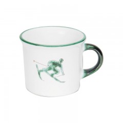 Gmundner Keramik Gmundner Keramik Toni Grun Kaffee Haferl glatt 0,24 L Гладкая кофейная кружка Gmundner Toni Green 0,24 л