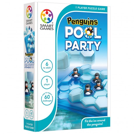 Smart Games SmartGames Penguins Pool Party SmartGames Вечеринка у бассейна с пингвинами