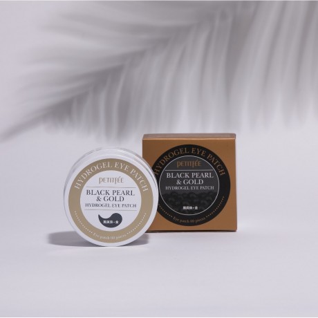 Petitfee PETITFEE Black Pearl & Gold Hydrogel Eye Patch PETITFEE Гидрогелевые патчи для глаз с черным жемчугом и золотом