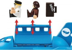 BRIO Blaues Flugzeug Синий Самолет