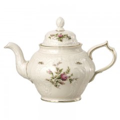 Rosenthal Rosenthal Sanssouci Elfenbein Moosrose neu Teekanne 1,25 l Rosenthal Sanssouci Ivory Moosrose новый чайник 1,25 л