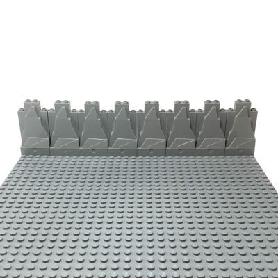 LEGO LEGO Felsen Hellgrau 2x4x6 Berg - Rock Panel 47847 - 30x LEGO Rocks Light Grey 2x4x6 Mountain — панель «Камень» 47847 — 30x