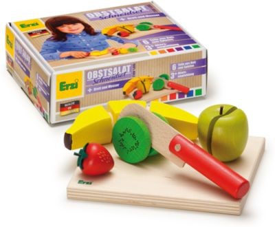 ERZI Spiellebensmittel Schneidset Obstsalat Набор для нарезки фруктового салата Play Food