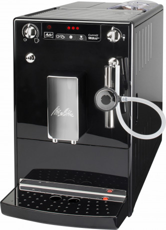 Melitta Melitta Kaffeevollautomat Solo Perfect Milk E 957-101, schwarz, Cafe cremeEspresso per One Touch, Milchschheisse Milch per Drehregler Полностью автоматическая кофемашина Melitta Solo Perfect Milk E 957-101, черный, Cafe cremeЭспрессо в одно каса