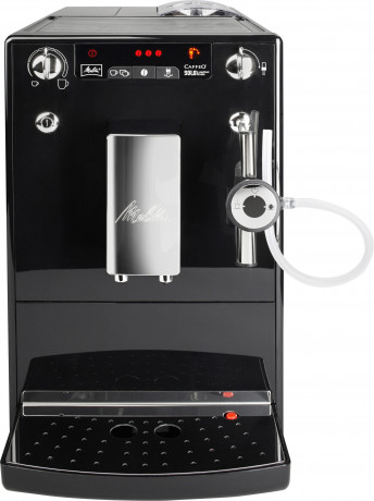 Melitta Melitta Kaffeevollautomat Solo Perfect Milk E 957-101, schwarz, Cafe cremeEspresso per One Touch, Milchschheisse Milch per Drehregler Полностью автоматическая кофемашина Melitta Solo Perfect Milk E 957-101, черный, Cafe cremeЭспрессо в одно каса