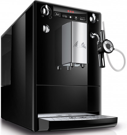 Melitta Melitta Kaffeevollautomat Solo Perfect Milk E 957-101, schwarz, Cafe cremeEspresso per One Touch, Milchschheisse Milch per Drehregler Полностью автоматическая кофемашина Melitta Solo Perfect Milk E 957-101, черный, Cafe cremeЭспрессо в одно каса