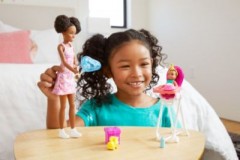 Mattel Barbie Skipper Babysitter Puppe Geburtstags-Spielset mit Baby-Puppe Барби Скиппер Кукла-няня День Рождения с куклой