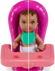 Mattel Barbie Skipper Babysitter Puppe Geburtstags-Spielset mit Baby-Puppe Барби Скиппер Кукла-няня День Рождения с куклой