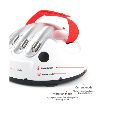 Vicabo Lugendetektor Polygraph Micro Electric Shock Test Lies Detector Spielzeug Quizspiele fur Kinder Детектор лжи Полиграф Микро электрический шок Тест Детектор лжи Игрушки Викторина Игры для детей