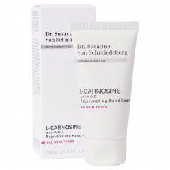 Dr. Susanne von Schmiedeberg L-Carnosine Anti-A.G.E. Rejuvenating Hand Cream  L-карнозин против A.G.E. Омолаживающий крем для рук