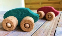 KORXX Spielzeugauto Kork Ente Пробковая утка игрушечной машинки