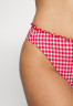 Tommy Hilfiger HIGH LEG CHEEKY BIKINI Bikini bottoms primary red/white HIGH LEG CHEEKY BIKINI Плавки бикини первичный красный/белый