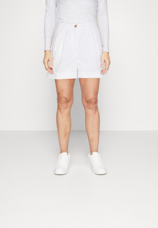 Tommy Hilfiger PLEATED Shorts optic white ПЛИССИРОВАНИЕ шорты оптический белый