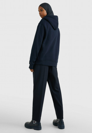 Tommy Hilfiger METALLIC ROUNDALL HOODIE Hoodie desert sky Толстовка с капюшоном METALLIC ROUNDALL Толстовка с капюшоном небо пустыни