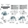 Edu-Toys Grosses 2in1 Dinosaurier Ausgrabungsset mit Werkzeug Triceraptor und Stegosaurus in schwerem Sandblock Большой набор для раскопок динозавров 2 в 1 с инструментами Трицераптор и Стегозавр в тяжелом песчаном блоке
