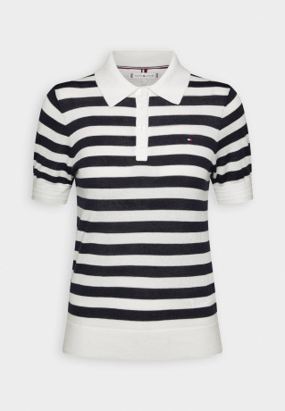 Tommy Hilfiger BUTTON Polo shirt desert sky  BUTTON рубашка поло небо пустыни