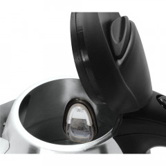 KORONA KORONA Wasserkocher kleiner 1 Liter Edelstahl-Wasserkocher 20303, 1 l, 2200 W, 2200 Watt, Abschaltautomatik, Dampfstopp-Automatik, Uberhitzungsschutz  Чайник KORONA маленький, чайник из нержавеющей стали 1 литр 20303, 1 л, 2200 Вт, 2200 Вт, автомат