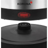 KORONA KORONA Wasserkocher kleiner 1 Liter Edelstahl-Wasserkocher 20303, 1 l, 2200 W, 2200 Watt, Abschaltautomatik, Dampfstopp-Automatik, Uberhitzungsschutz Чайник KORONA маленький, чайник из нержавеющей стали 1 литр 20303, 1 л, 2200 Вт, 2200 Вт, автомат