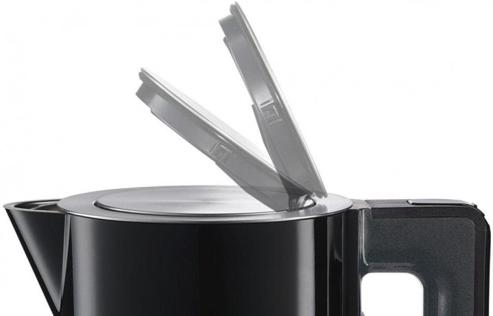 BOSCH BOSCH Wasserkocher TWK7203 Edelstahl/schwarz 1,7 Liter  Чайник BOSCH TWK7203 нержавеющая сталь/черный 1,7 литра