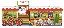 Kinder Mix Adventskalender 3D-Zug 226g х 2stk, Киндер Адвент-календарь 2024 "Рождественский экспресс", 24 сладких сюрприза, 226 грамм х 2 упаковки
