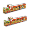 Kinder Mix Adventskalender 3D-Zug 226g х 2stk, Киндер Адвент-календарь 2024 "Рождественский экспресс", 24 сладких сюрприза, 226 грамм х 2 упаковки