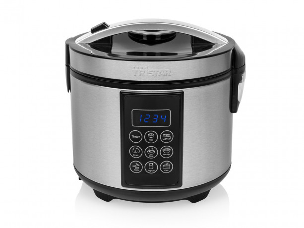 Tristar Tristar Reiskocher, 500 W, digitaler Multi-Kocher Kochautomat  Gemuse-Dampfgarer fur Sushi Reis  Рисоварка Tristar, 500 Вт, цифровая мультиварка, автоматическая пароварка для риса для суши